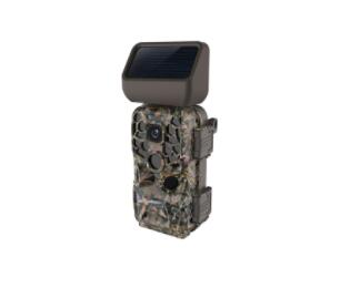 24MP 4K trail camera with solar panel